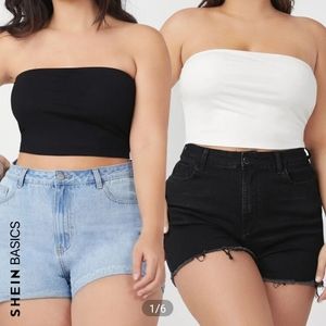 Set of tube tops
